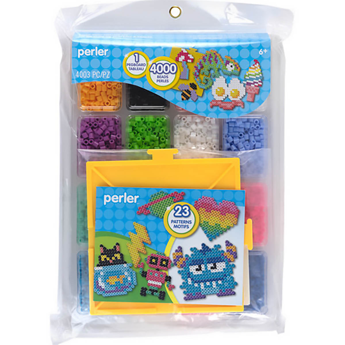 Deluxe Perler Bead Tray with Pegboard
