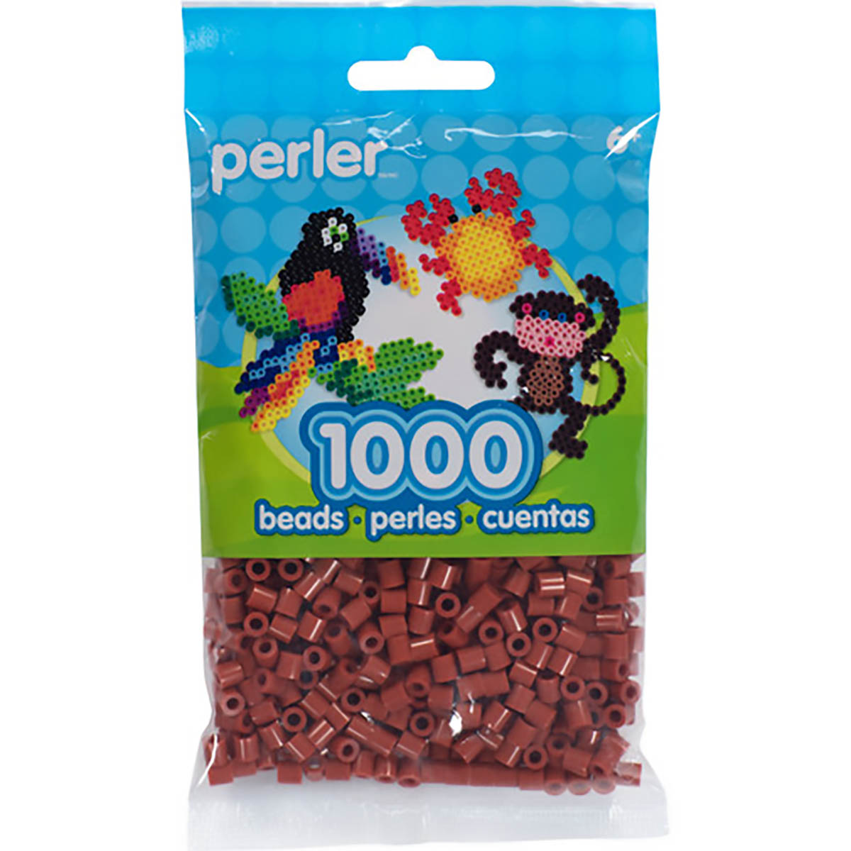 1,000 Perler Beads - Rust